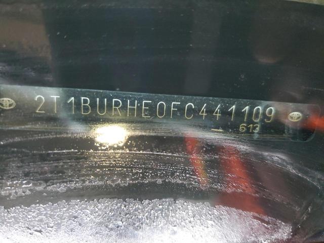 2015 TOYOTA COROLLA L - 2T1BURHE0FC441109