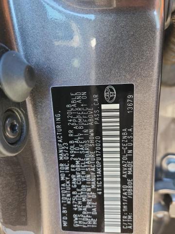 2023 TOYOTA CAMRY LE #3291211975