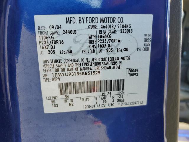 2005 FORD ESCAPE XLT #3293484420