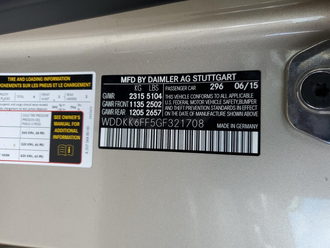 MERCEDES-BENZ E-CLASS 400