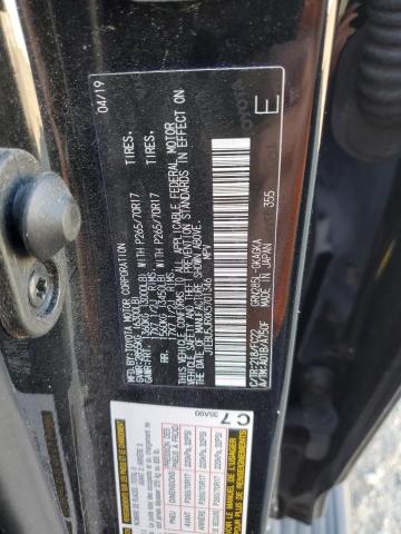 2019 TOYOTA 4RUNNER SR - JTEBU5JRXK5701346