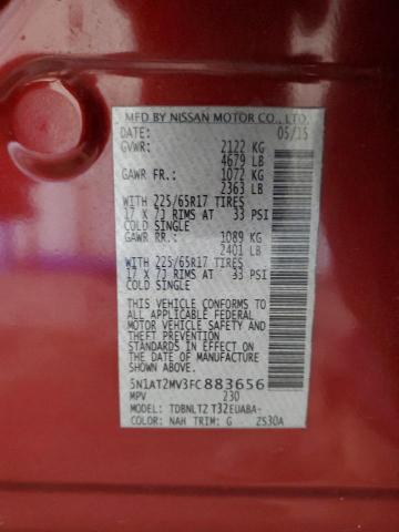 2015 NISSAN ROGUE S - 5N1AT2MV3FC883656