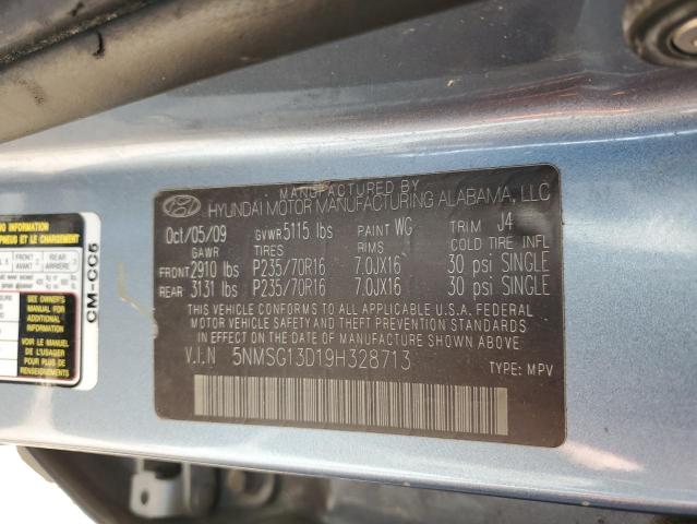 2009 HYUNDAI SANTA FE G #3286726290