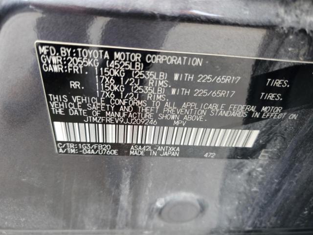 2018 TOYOTA RAV4 LE - JTMZFREV9JJ209246