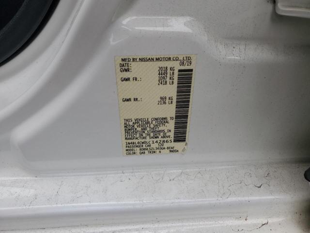 2020 NISSAN ALTIMA SR - 1N4BL4CW0LC142865