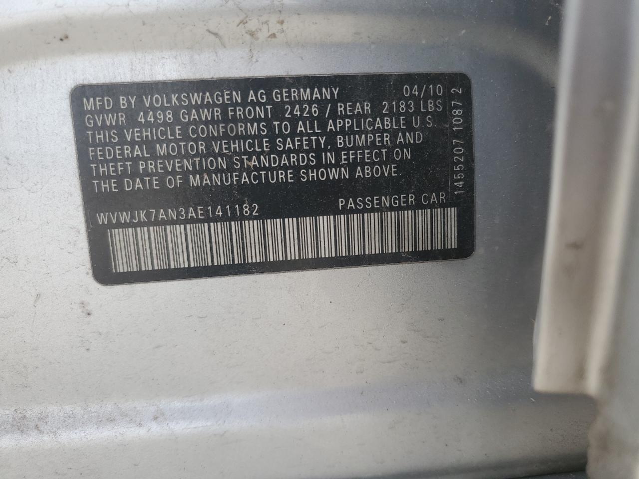 VOLKSWAGEN PASSAT KOMFORT