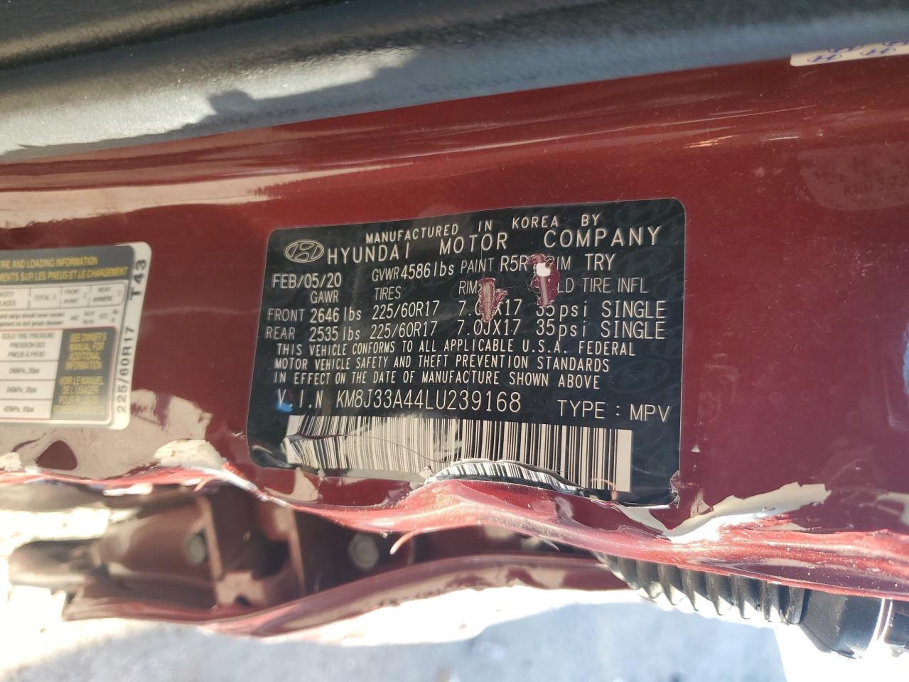 HYUNDAI TUCSON LIMITED