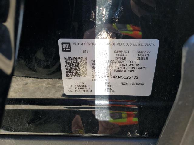 2022 CHEVROLET BLAZER 2LT - 3GNKBHR4XNS125733