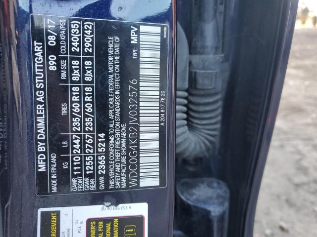 2018 MERCEDES-BENZ GLC 300 4M - WDC0G4KB2JV032576