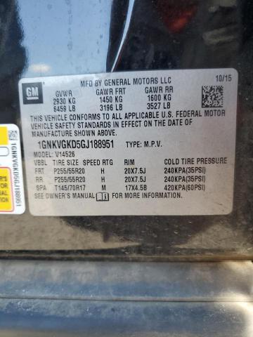 2016 CHEVROLET TRAVERSE L #3278754616