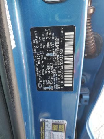 2019 HYUNDAI TUCSON SE KM8J2CA40KU844208