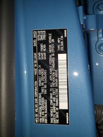 2023 VOLVO C40 RECHARGE PLUS - YV4ED3GL3P2051645