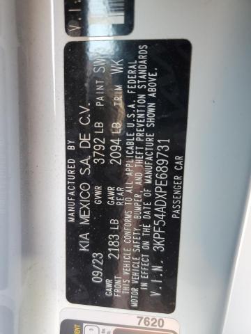 2023 KIA FORTE GT L #3296989840