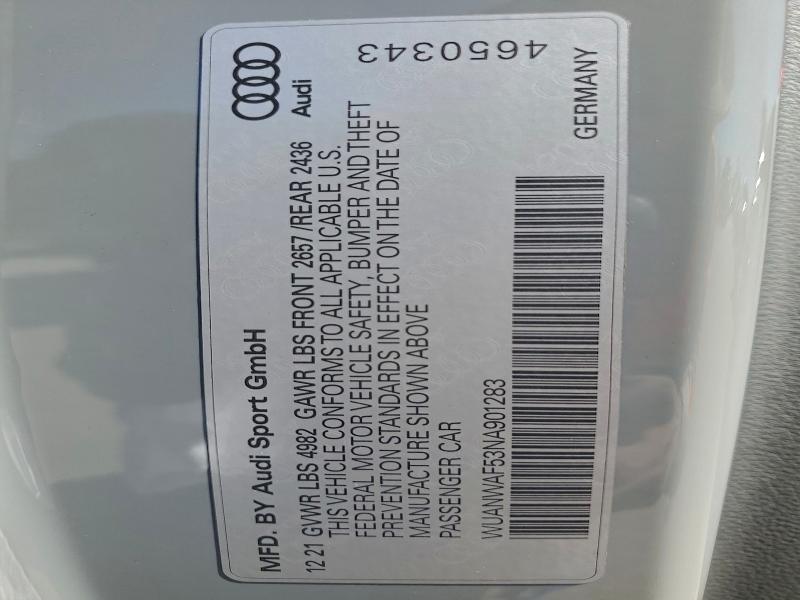 2022 AUDI RS5 #3297316417