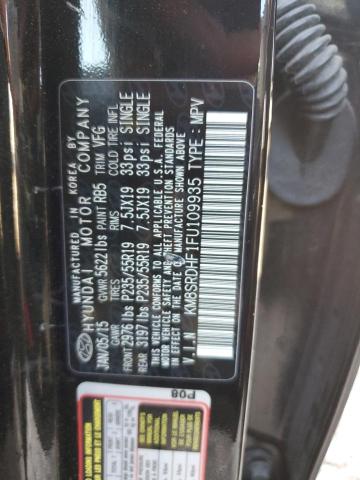 2015 HYUNDAI SANTA FE GLS KM8SRDHF1FU109935