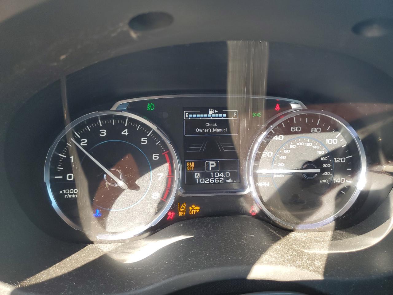 SUBARU FORESTER 2.5I TOURING