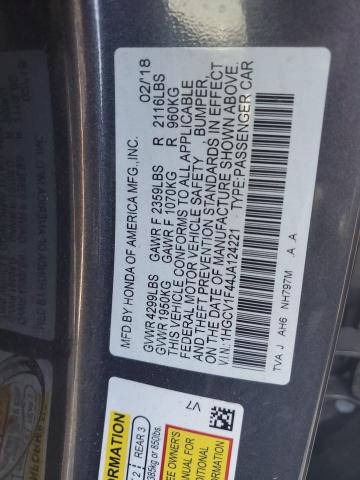 2018 HONDA ACCORD EX #3300527175