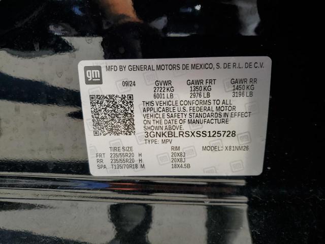 2025 CHEVROLET BLAZER PRE 3GNKBLRSXSS125728