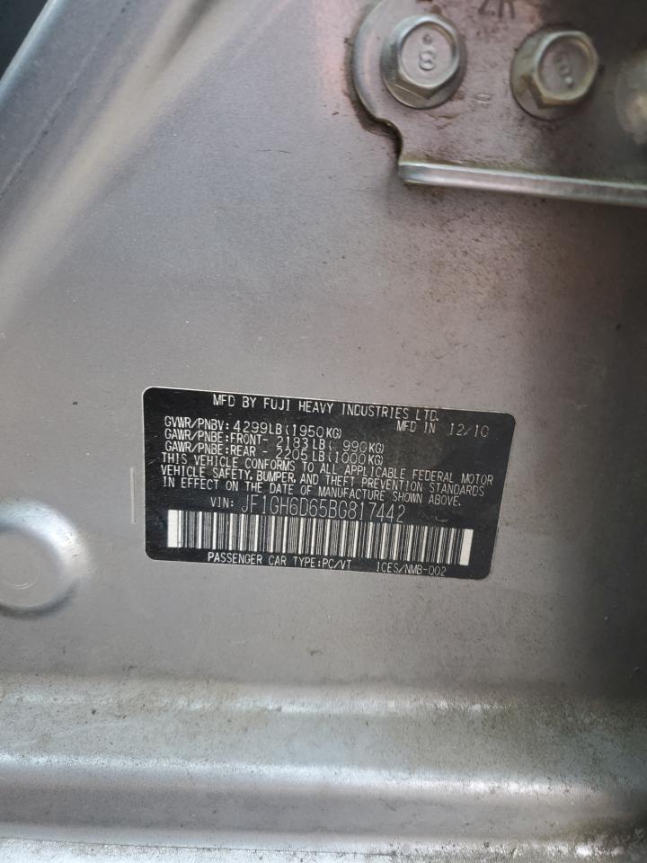 SUBARU IMPREZA OUTBACK SPORT