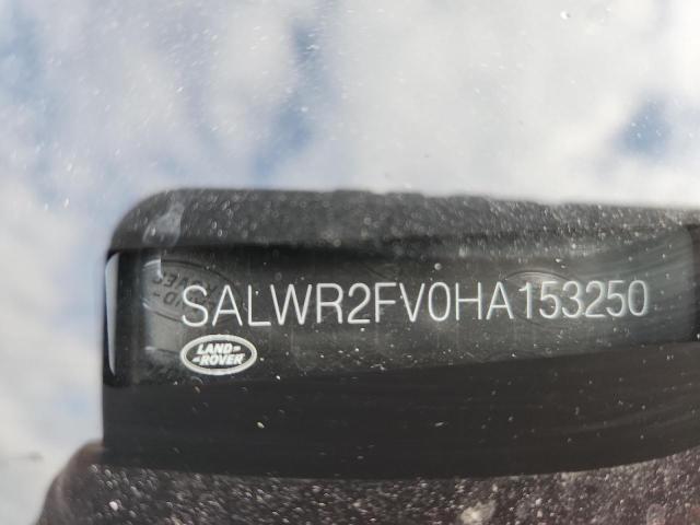 2017 LAND ROVER RANGE ROVE - SALWR2FV0HA153250