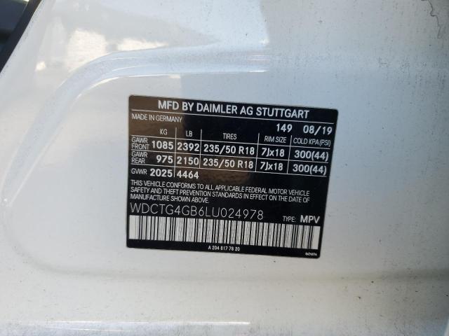 2020 MERCEDES-BENZ GLA 250 4M #3261289917