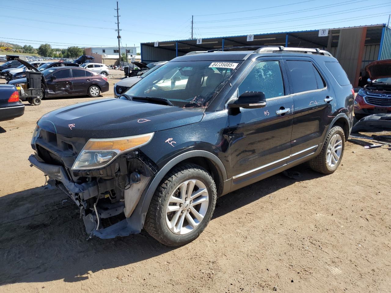 Lot #3259217940 2014 FORD EXPLORER XLT