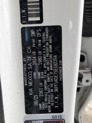 2025 KIA K4 EX #3308360283