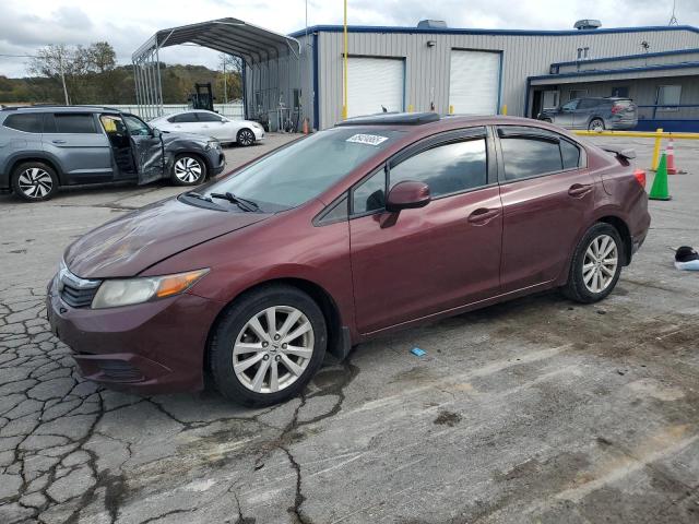 Global Auto Auctions: 2012 HONDA CIVIC EX