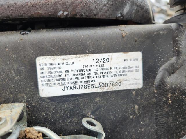 2020 YAMAHA YZFR6 #3283975819