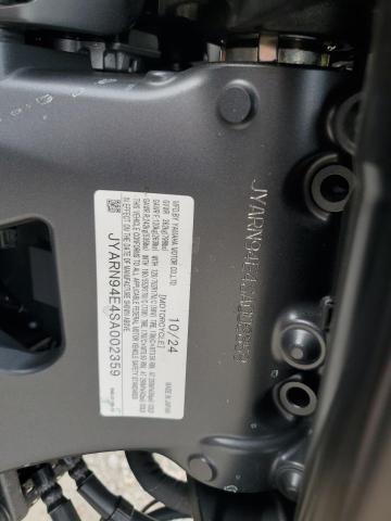 2025 YAMAHA MT09 - JYARN94E4SA002359