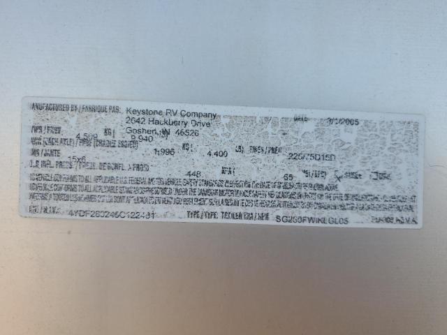 2005 SPRI NGDALE SG280SWKO #3282627067