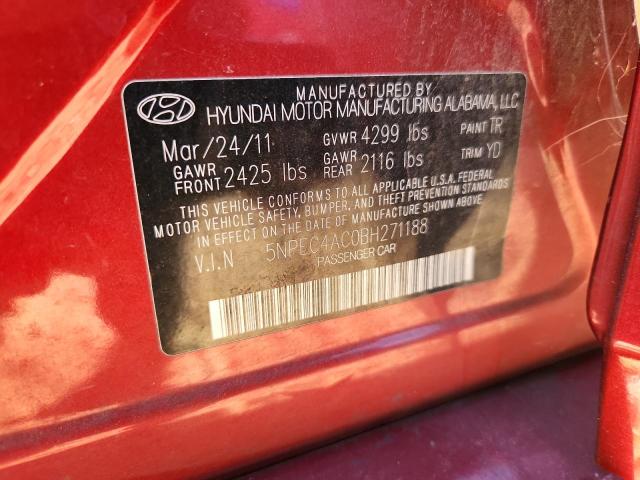 2011 HYUNDAI SONATA SE #3286691315