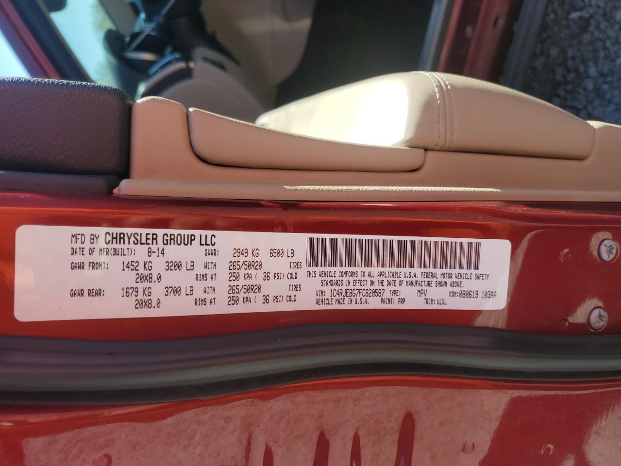 JEEP GRAND CHEROKEE LIMITED