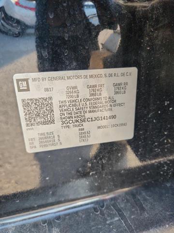 2018 CHEVROLET SILVERADO #3297914777