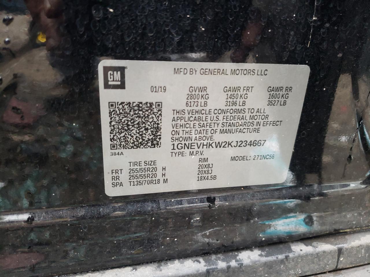 CHEVROLET TRAVERSE LT