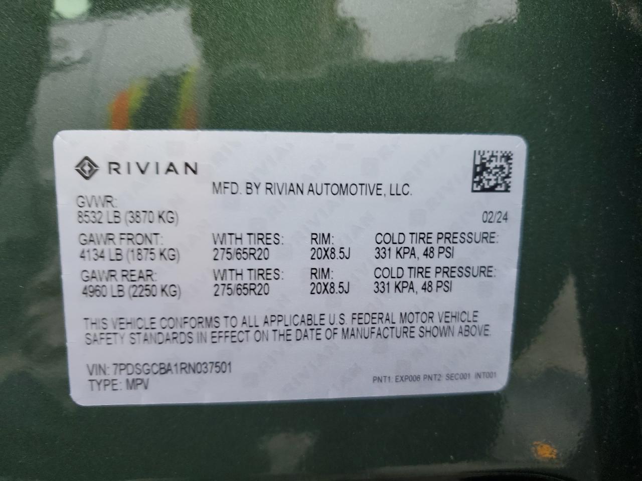 RIVIAN R1S ADVENTURE