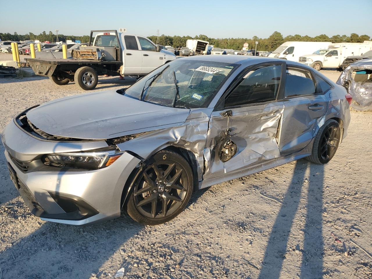 Lot #3296384699 2022 HONDA CIVIC SPOR