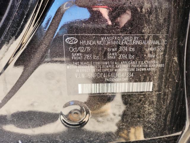 2020 HYUNDAI ELANTRA SE - 5NPD74LF6LH547334