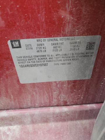 2014 CADILLAC CTS LUXURY COLLECTION - 1G6AR5S39E0197937