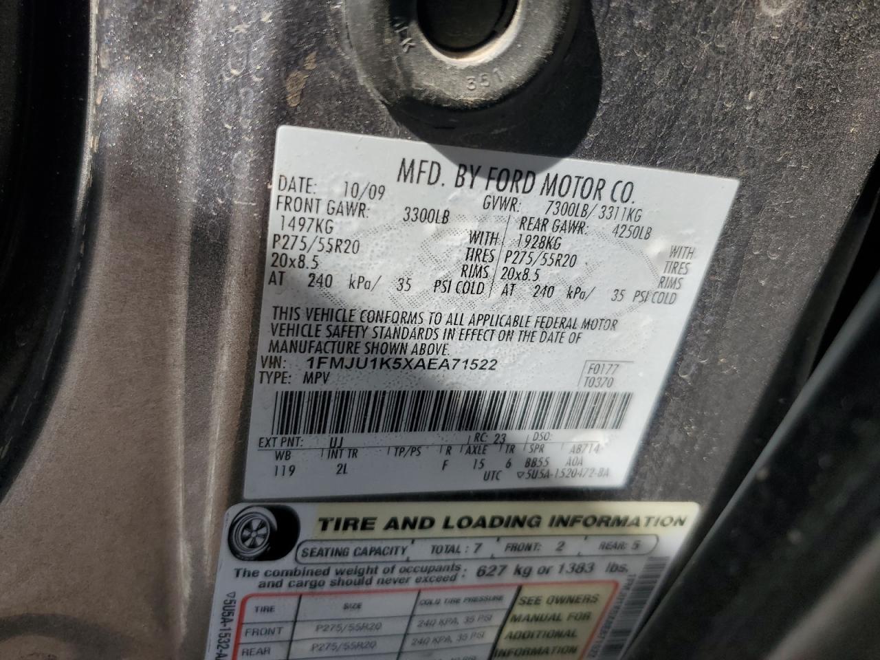 FORD EXPEDITION LIMITED