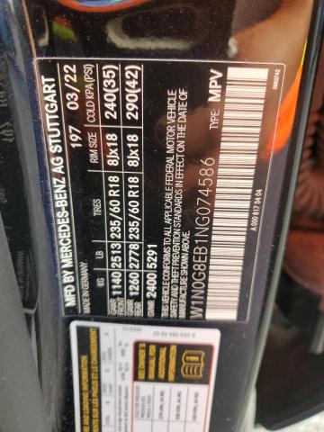 2022 MERCEDES-BENZ GLC 300 4M W1N0G8EB1NG074586