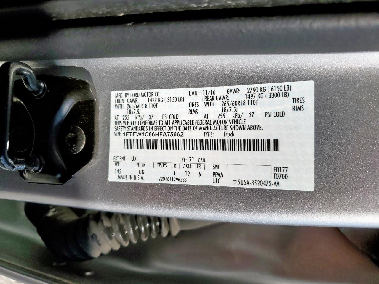 FORD F-150 SUPERCREW