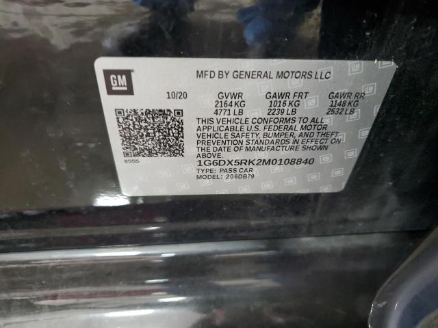 2021 CADILLAC CT5 LUXURY 1G6DX5RK2M0108840