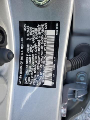 2020 HONDA CIVIC SPOR - SHHFK7H42LU413904