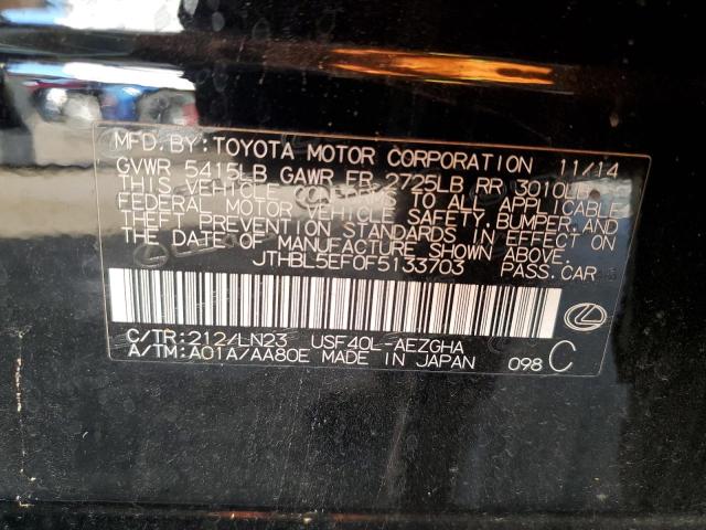 2015 LEXUS LS 460 #3291472962