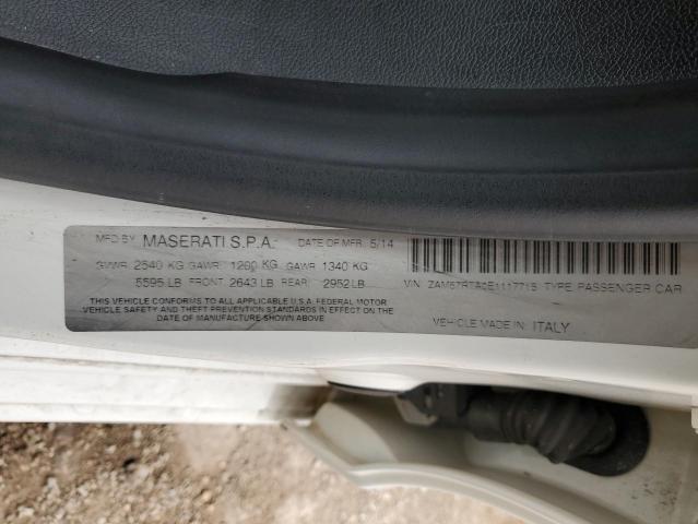 2014 MASERATI GHIBLI S - ZAM57RTA0E1117715