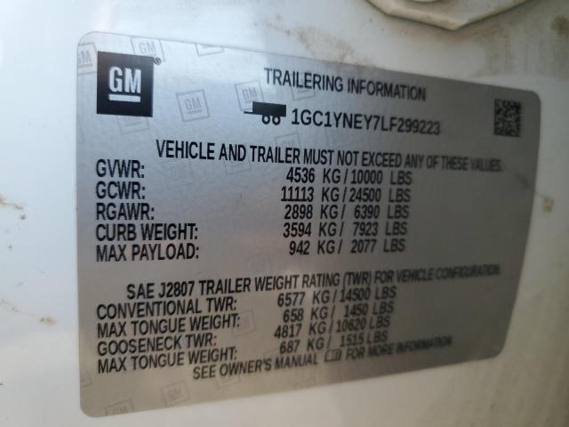 2020 CHEVROLET 2500 - 1GC1YNEY7LF299223