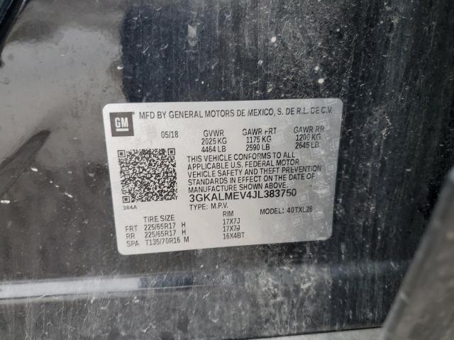 2018 GMC TERRAIN SL - 3GKALMEV4JL383750