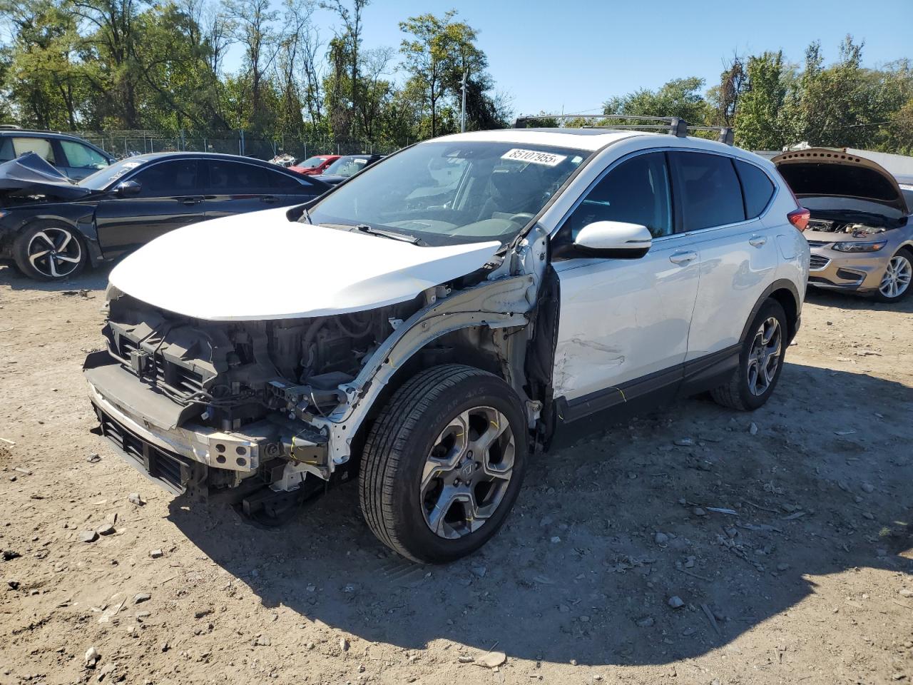 Lot #3310602302 2019 HONDA CR-V EX