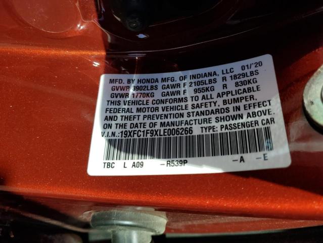 2020 HONDA CIVIC TOUR #3285695701